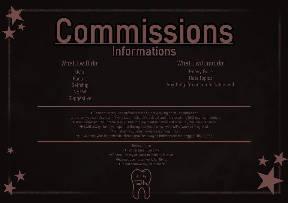 Commission Info
